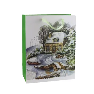 Geschenktüte Winterlandschaft A0313/3