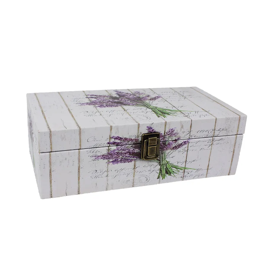 Schmuck-Box Lavendel, gross